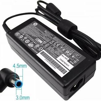 HP 65W Blue Pin Laptop Charger - 4