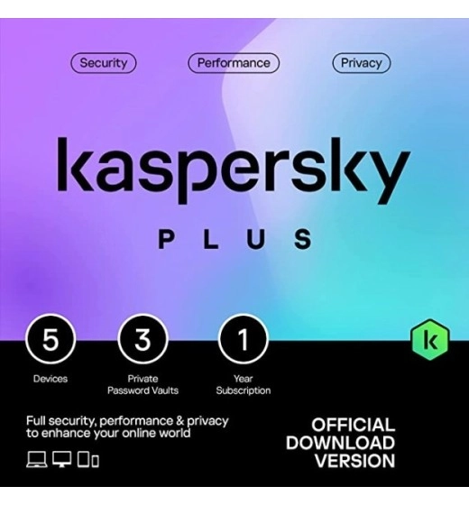 Kaspersky Plus Internet Security – 3 Users, 1-Year License - 3