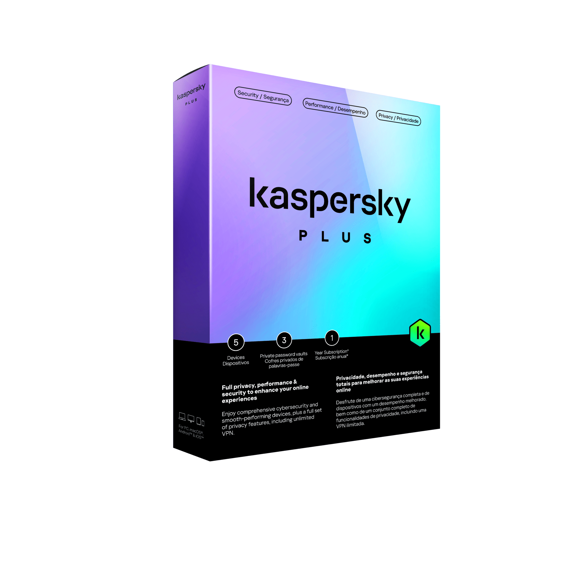 Kaspersky Plus Internet Security – 3 Users, 1-Year License - 4
