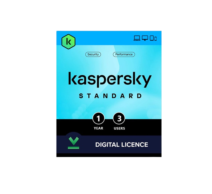 Kaspersky Standard – 3 Users, 1-Year License - 3