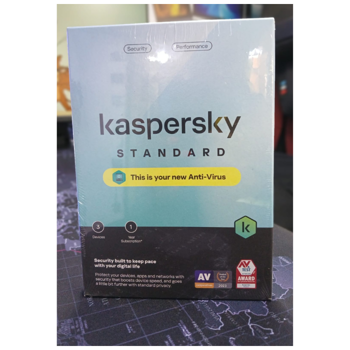 Kaspersky Standard – 3 Users, 1-Year License - 4