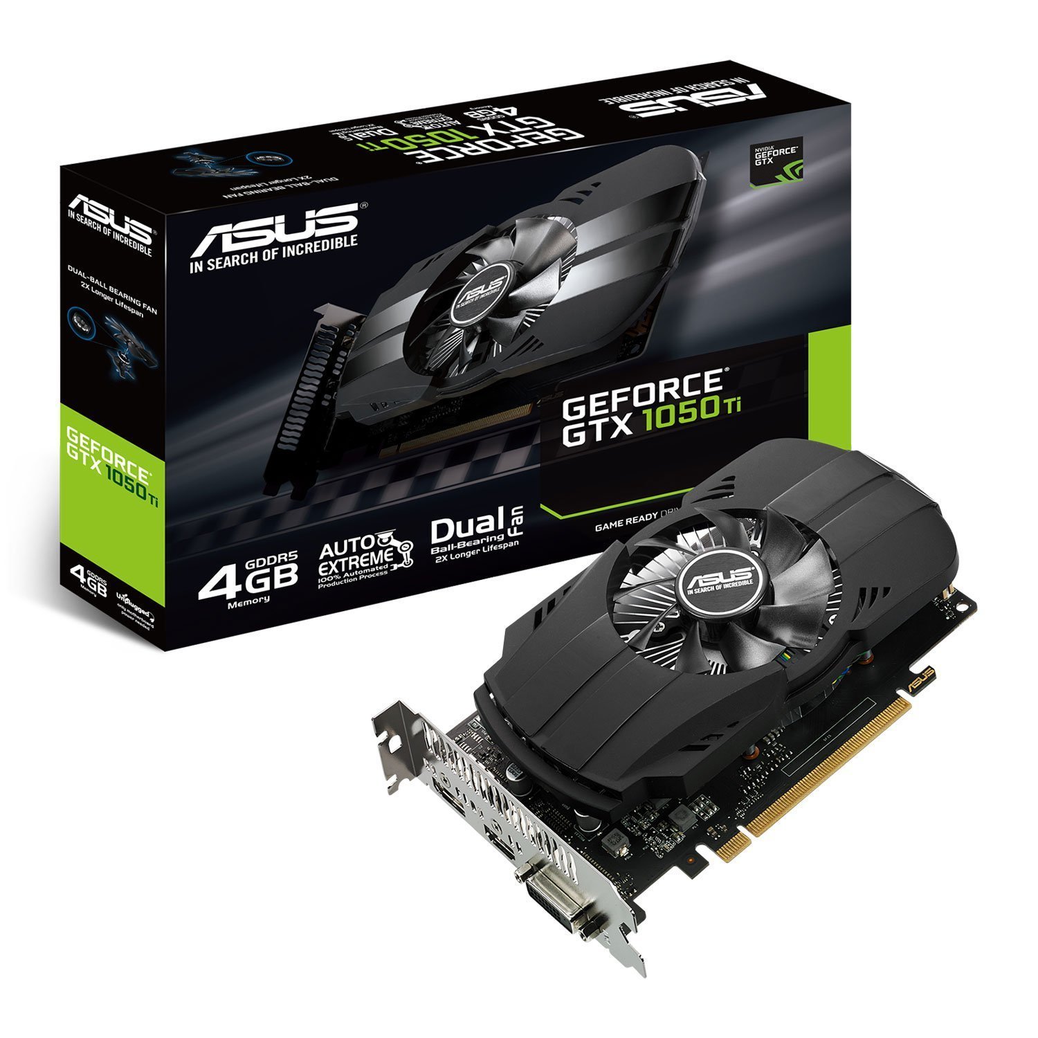 NVIDIA GeForce GTX 1050 Ti 4GB GDDR5 Graphics Card - 2