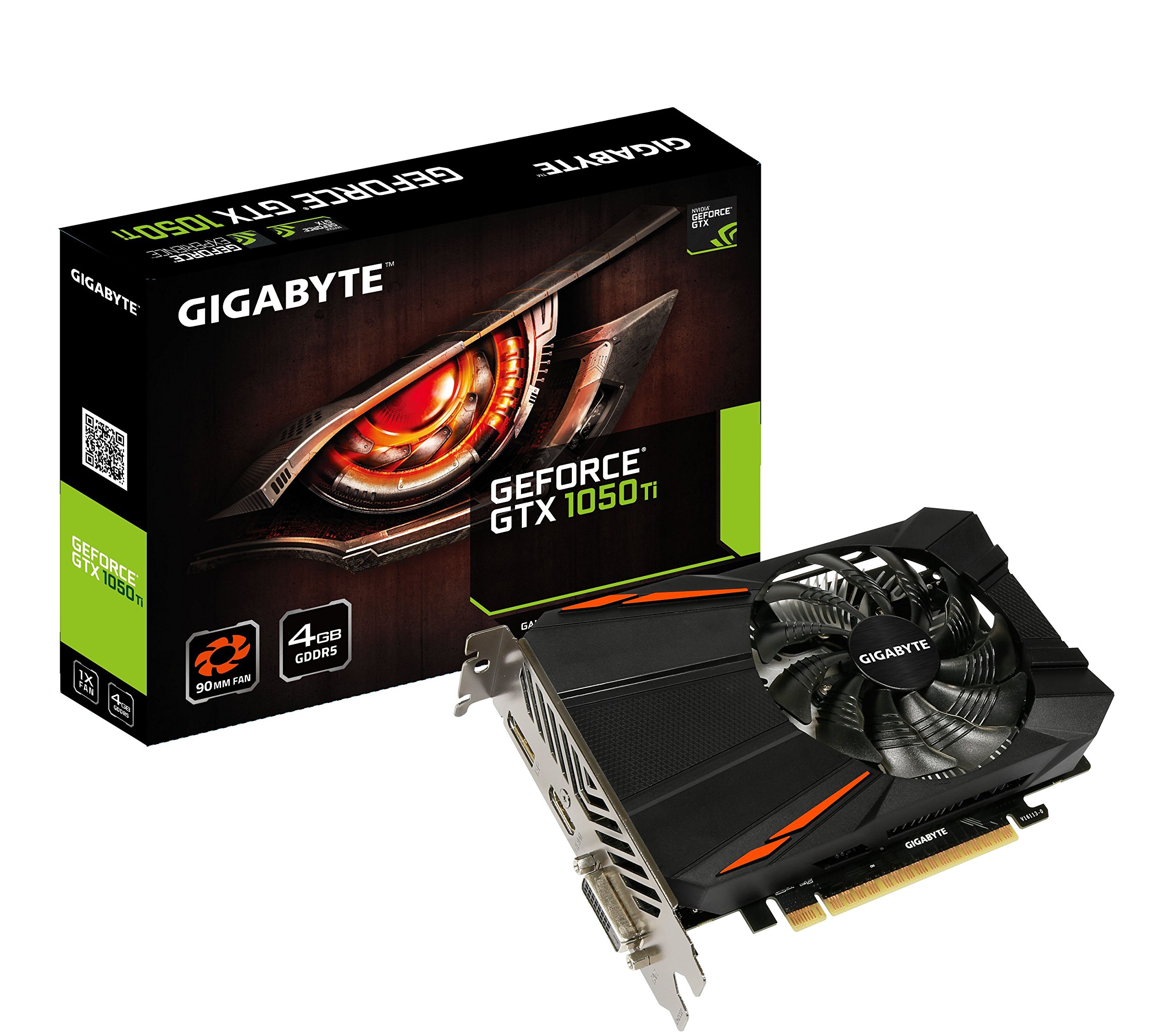 NVIDIA GeForce GTX 1050 Ti 4GB GDDR5 Graphics Card - 3