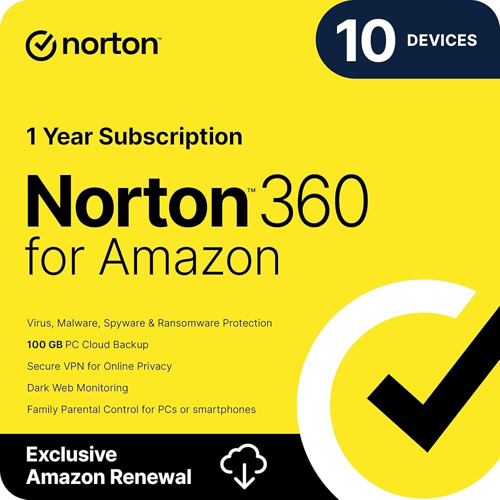 Norton 360 Premium – 10 Devices, 1-Year License - 1