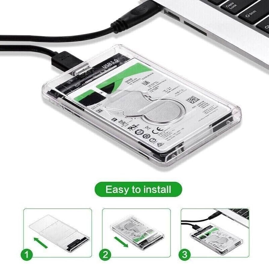 Samsung 2.5 SATA to USB 2.0 Hard Disk Enclosure - 3