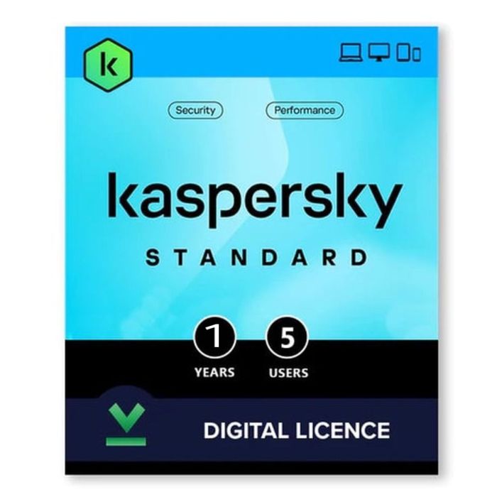 Kaspersky Standard Antivirus – 5 Users, 1-Year License