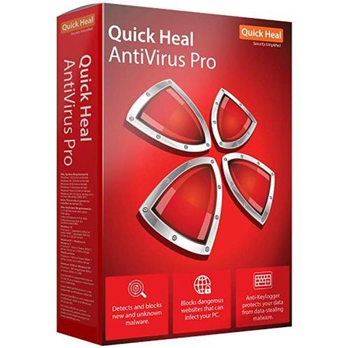 Quick Heal Antivirus Pro – 3 Users, 1-Year License